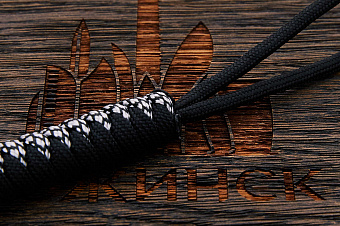 Темляк для ножа 'M "Змейка" (Black, Blacknet gray)