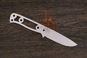 Клинок для ножа «F1», сталь CPM S90V, 61-62HRC