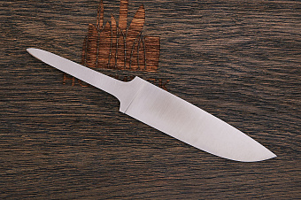 Клинок для ножа «Уралец-II», сталь CPM S110V, 62-63HRC