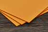 Kydex carbon (orange), лист 2,03мм (300×200мм) - фото №1