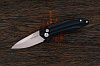 Полуавтоматический складной нож Final Flick Out Black - фото №1