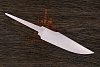 Клинок для ножа «Шип», сталь М390, 62-63HRC - фото №2
