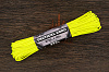 Паракорд 275 neon yellow, 1 метр - фото №2