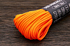 Паракорд 550 neon orange, 1 метр - фото №1