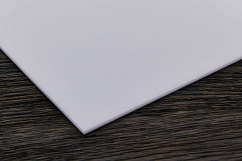 Оргстекло белое, лист 130×130×3мм