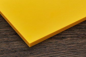G10 лист 250×130×8(+)мм, жёлтый