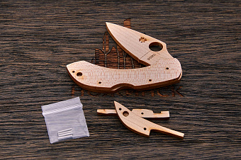 Нож-конструктор Dragonfly Wooden Kit