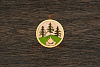 Мозаичный пин «Лес» 10,0×100 мм - фото №1