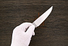 Клинок для ножа «Ежик», сталь CPR 63-64HRC - фото №3
