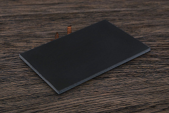 Стеклотекстолит G10 черный, комплект на 2 плашки 135×90×6(+)мм
