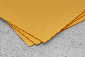 Kydex Carbon (orange) 2,03мм, лист 300x200мм
