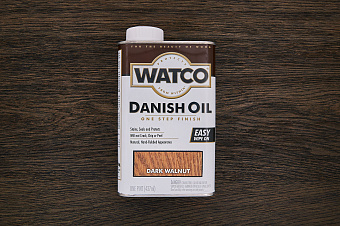 Датское масло, тон: тёмный орех (Danish oil) 437мл