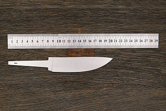 Клинок для ножа «КрейсерЪ», сталь Х12МФ 60-61HRC