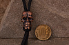 Бусина на темляк XL «Грустный череп» - фото №5