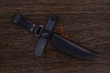 Ножны с фиксирующим хлястиком, для ножей с клинком до 125×23мм - фото №1
