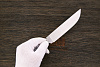 Клинок для ножа «Классик.С», сталь K110 60-61HRC - фото №3