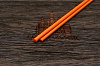G10 пруток, тёмно-оранжевый d6,4 (195мм) - фото №1