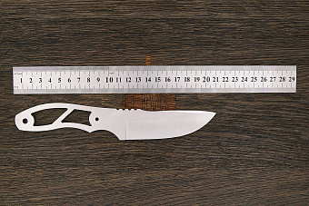 Клинок для ножа «EDC-I», сталь Х12МФ 60-61HRC