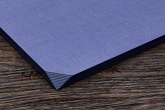 G10 лист 250×130×8(+)мм, чёрный ↔ синий