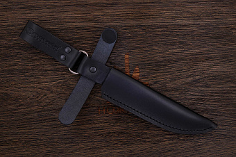 Ножны с фиксирующим хлястиком, для ножей с клинком до 140×28мм