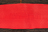 Шкурка змеи, 800×65-85мм (красная матовая) - фото №2