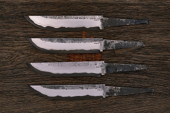 Клинок для ножа, сталь 40Х13-ШХ15-40Х13