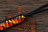 Темляк для ножа 'M "Змейка" (Black, Fireball) - фото №2