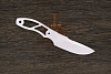 Клинок для ножа «EDC-I», сталь VG-10 62-63HRC - фото №2
