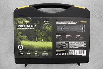Фонарь Armytek Predator Pro, диод XHP35 HI, холодный свет с тактическим набором