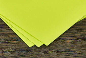Kydex neon yellow, лист 1,52мм (300×200мм)