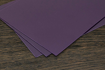 G10 spacer фиолетовый, лист 250×130×1,0±0,1мм