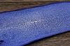 Шкурка ската, 240×110мм (синяя) - фото №2