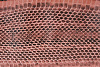 Шкурка змеи, 1200×80-110мм (коричневая глянцевая) - фото №2