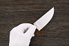 Клинок для ножа «Скинер-II», сталь S390, 67±1,0HRC - фото №3