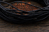 Кожаный шнурок 2мм (чёрный), кратно 1м - фото №2