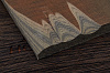 Микарта окунёвая, плетение лён, лист 280×270×8мм - фото №2