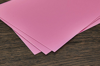 G10 spacer розовый, лист 250×130×0,6±0,1мм