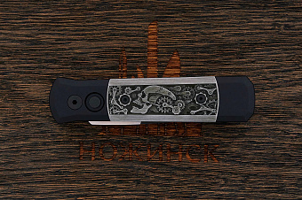 Автоматический складной нож Godson steampunk. Prototype #7 of 10