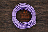 Кожаный шнурок 3мм, отрез кратно 1м (фиолетовый) - фото №1