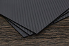 Kydex carbon (black), лист 2,03мм (300×200мм) - фото №1