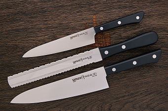 Кухонный набор из 2-х ножей и пилы