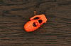Фиксатор для шнура "Grenade" 17×32мм (оранжевый) - фото №1