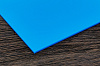 Оргстекло синее, лист 130×130×3мм - фото №1