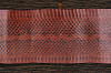 Шкурка змеи, 1100×75-85мм (коричневая глянцевая) - фото №2