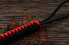 Темляк для ножа 'M "Змейка" (Black, Red) - фото №2