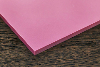 G10 лист 250×130×8(+)мм, розовый