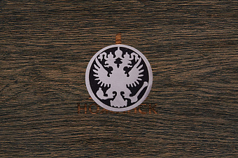 Мозаичный пин «Герб России» 10,0×100 мм