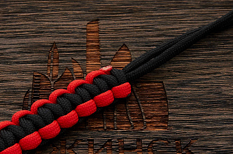 Темляк для ножа 'L "Кобра-I" (Black, Red)