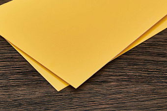 G10 spacer жёлтый, лист 250×145×3,0±0,2мм