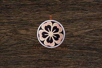 Мозаичный пин «Цветок» 10,0×100 мм